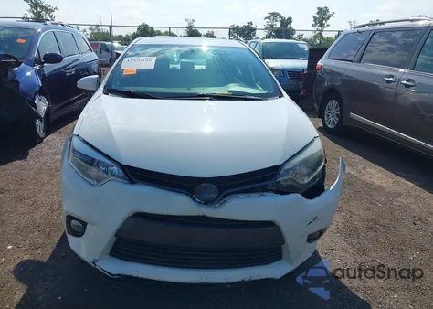 2015 Toyota Corolla Le Premium z USA, uszkodzony, nr VIN 2T1BURHE1FC440681